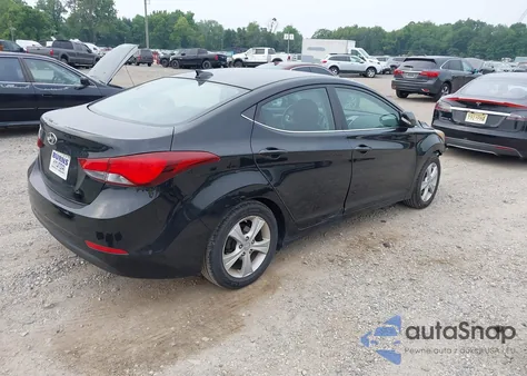 2016 Hyundai Elantra Value Edition from USA, damaged, VIN 5NPDH4AE3GH738707